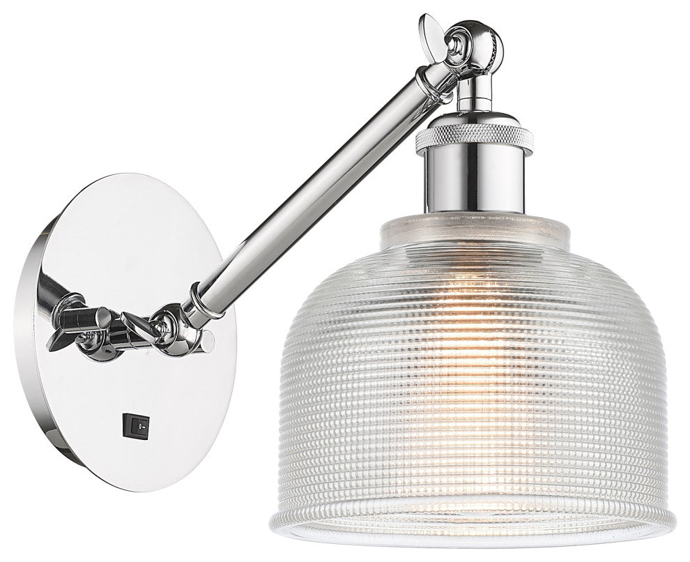 Innovations 317-1W-PC-G412 1-Light Sconce, Polished Chrome