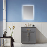 Livorno 24" Rectangle Frameless Modern LED Bathroom Vanity Mirror