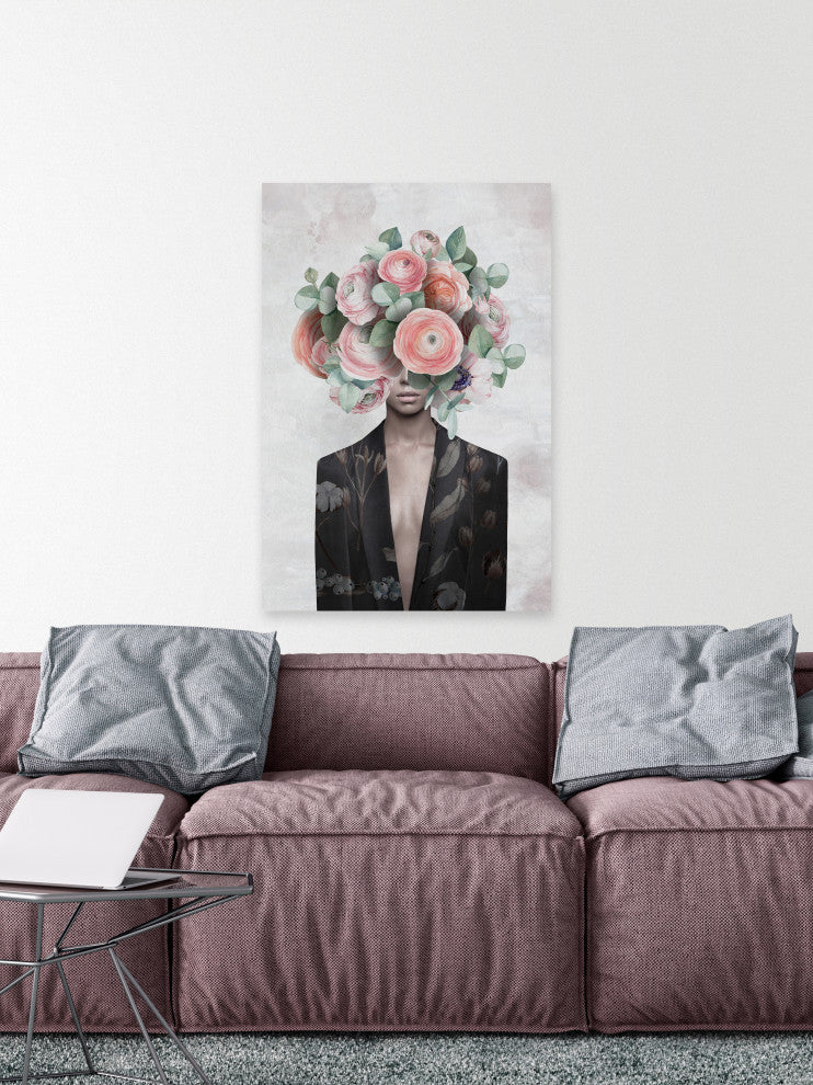 "Just the Way I Am" Painting Print on Wrapped Canvas, 12x18