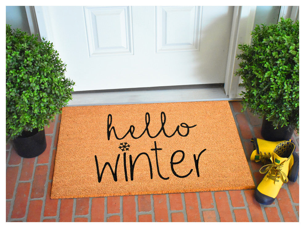 Calloway Mills Hello Winter Doormat, 24" X 36"