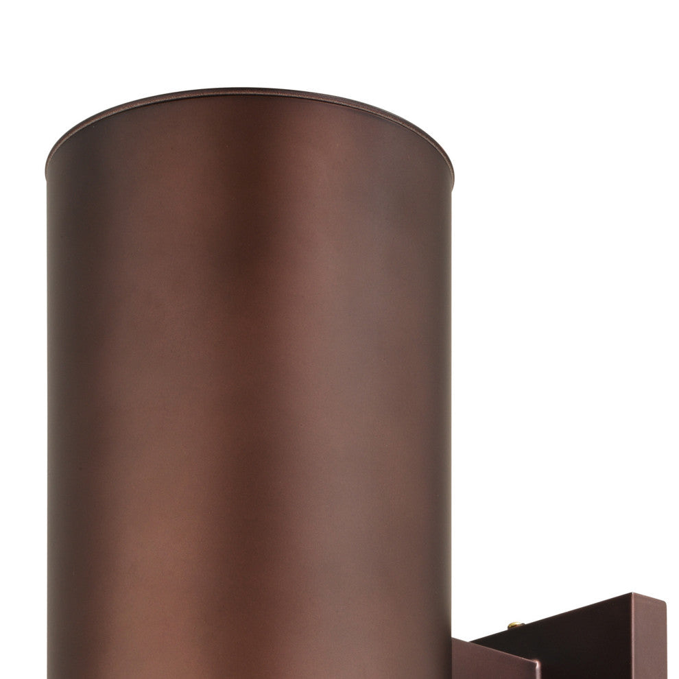 Chiasso 5" Outdoor Wall Light, Bronze
