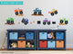 Monster Trucks Fabric Wall Decals, Set of 7, Size Small