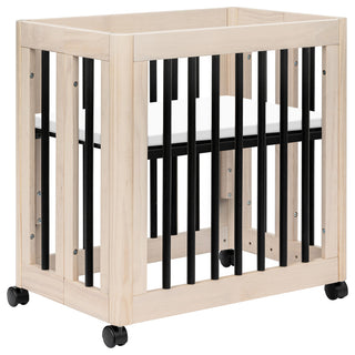 Yuzu 8-in-1 Convertible Crib With All-Stages Conversion Kits, Black