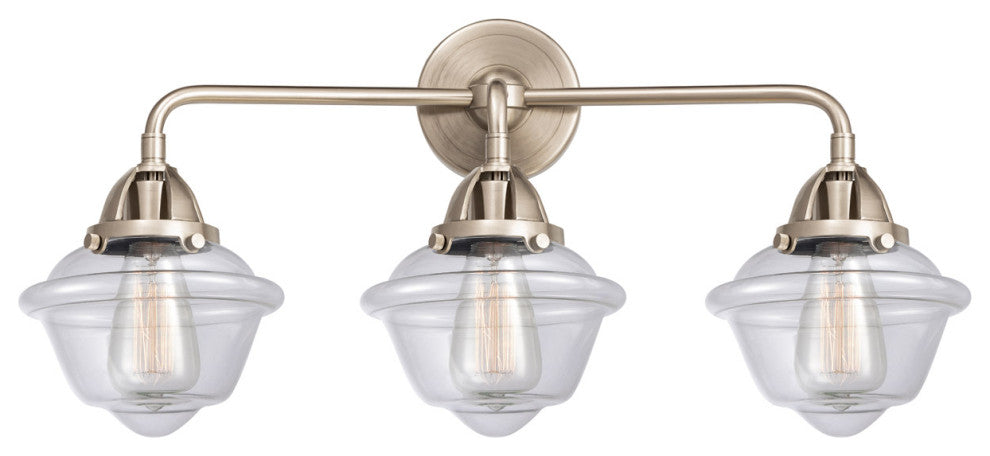 Innovations 288-3W-SN-G532-LED 3 Light Vanity Light, Brushed Satin Nickel