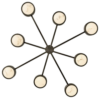 Fredrick Ramond Cava Large Convertible Semi-Flush Mount, Black Oxide