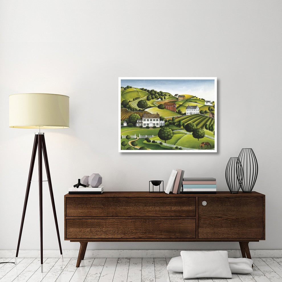 "Apple Valley" Digital Paper Print by David Carter Brown, 42"x32"