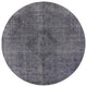 Ahgly Company Indoor Round Mid-Century Modern Area Rugs, 8' Round
