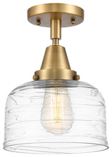 Innovations 447-1C-BB-G713 1-Light Flush Mount, Brushed Brass