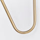 Trilby 2-Light Wall Sconce, Matte White With Burnished Brass