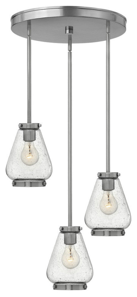 Hinkley Finley Pendant Small Pendant, Brushed Nickel