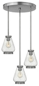 Hinkley Finley Pendant Small Pendant, Brushed Nickel