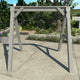 A-Frame Porch Swing Stand, Coastal Teak