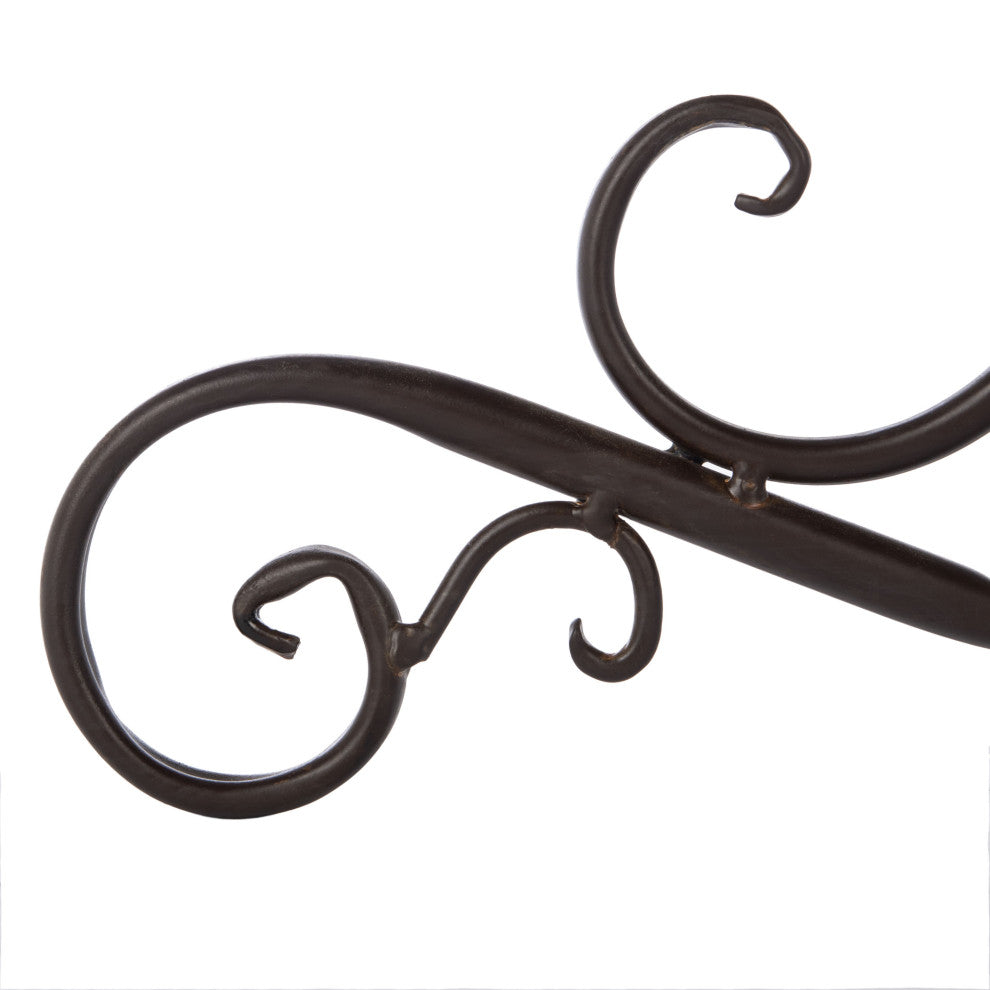 Safavieh Orian Bird Bath, Rustic Brown