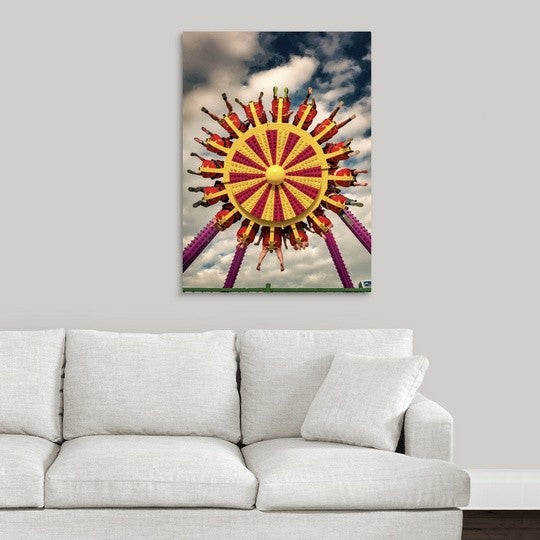 "Seaside Ride" Wrapped Canvas Art Print, 26"x36"x1.5"