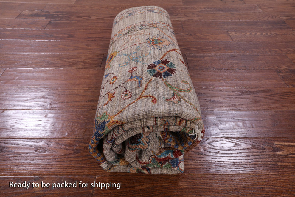 5' 1" X 6' 7" Persian Tabriz Handmade Wool Rug Q10095