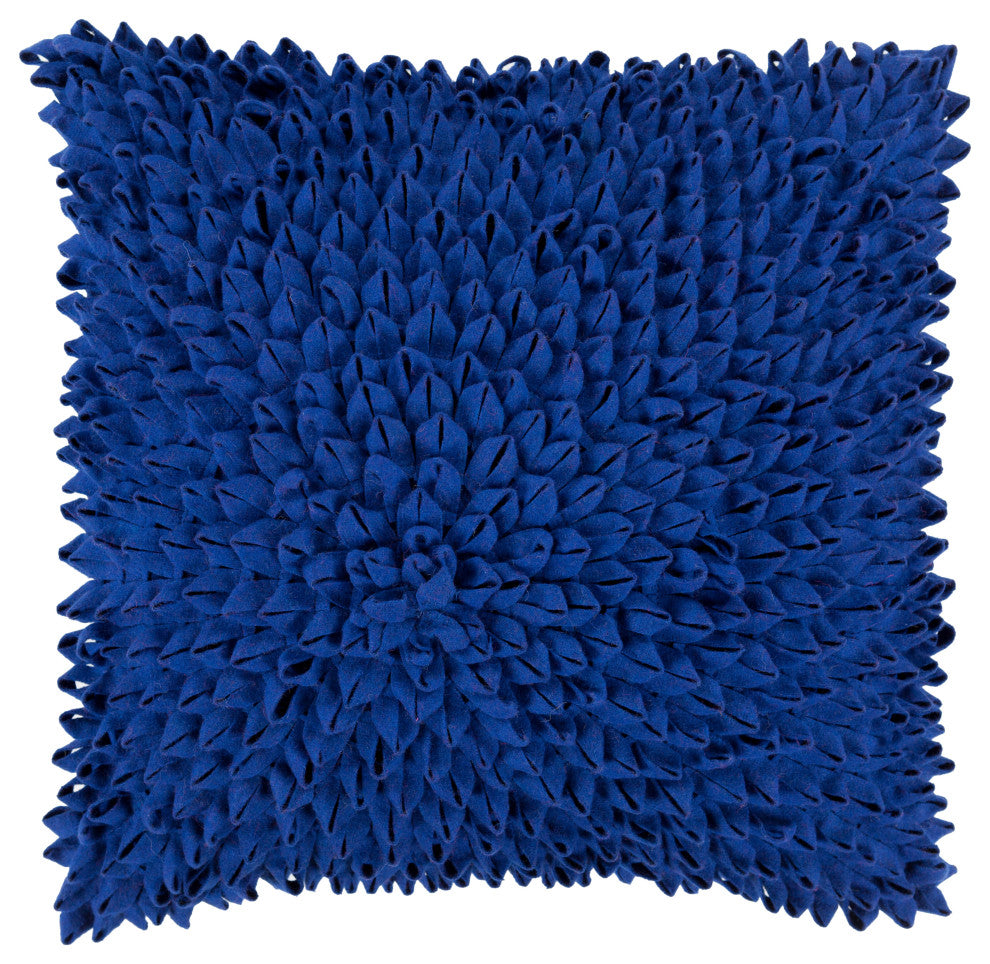 Surya Dahlia DA-002 18"x18" Pillow Kit, Violet