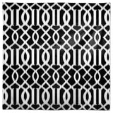 Kirkwood Pattern Black 58x58 Tablecloth