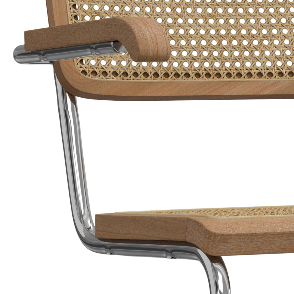 Madalyn Dining Armchair (Set of 2) in Natural Rattan