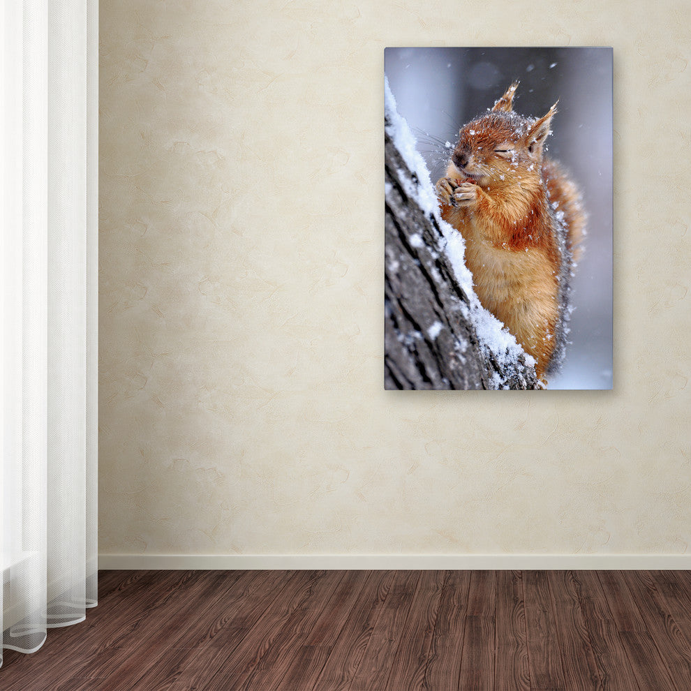 Ervin Kobakci 'Winter' Canvas Art, 19 x 12