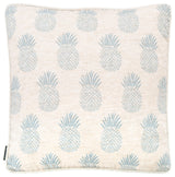 Safavieh Brillen Pillow Blue/White 18" X 18"