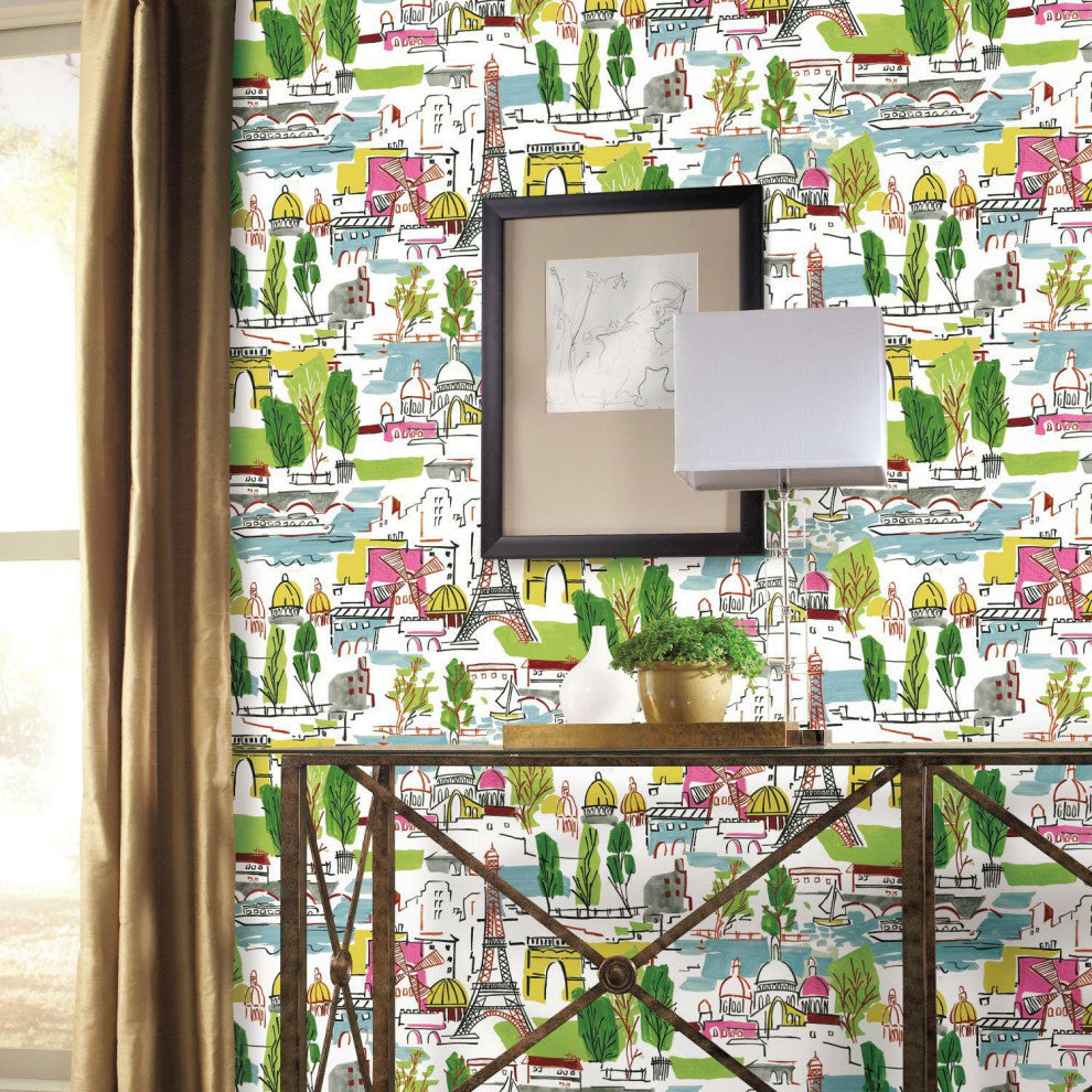 Arrondissement Peel & Stick Wallpaper