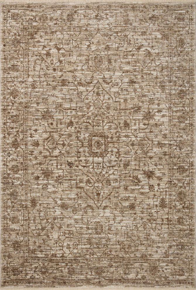 Loloi II Sorrento Bark/Natural 2'7"x10' Runner Rug