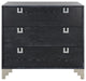Safavieh Couture Odalis Lacquer Chest Of Drawers Black Cerused Oak