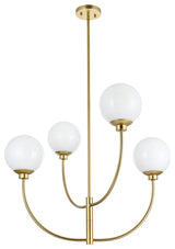 Home Living 30" Chandelier, Brass
