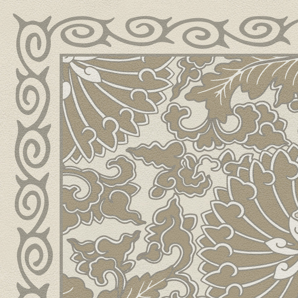 Joli Sol Ember Vinyl Mat, 48x72 Rectangle