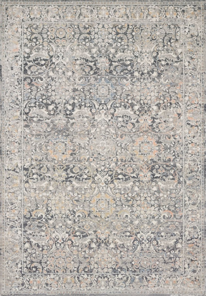 Lucia Rug, Gray and Mist, Gray/Mist, 4'x5'7"