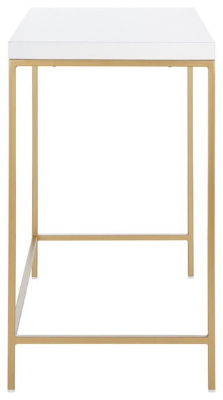 Safavieh Cass Desk, White/Gold