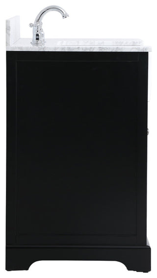 Home Living 22" Farmhouse Black-Light Bathroom Vanity