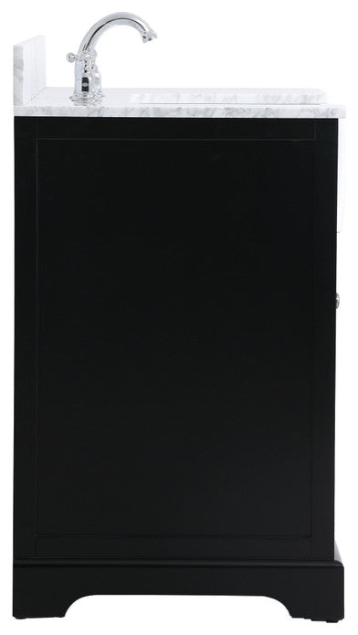 Home Living 22" Farmhouse Black-Light Bathroom Vanity