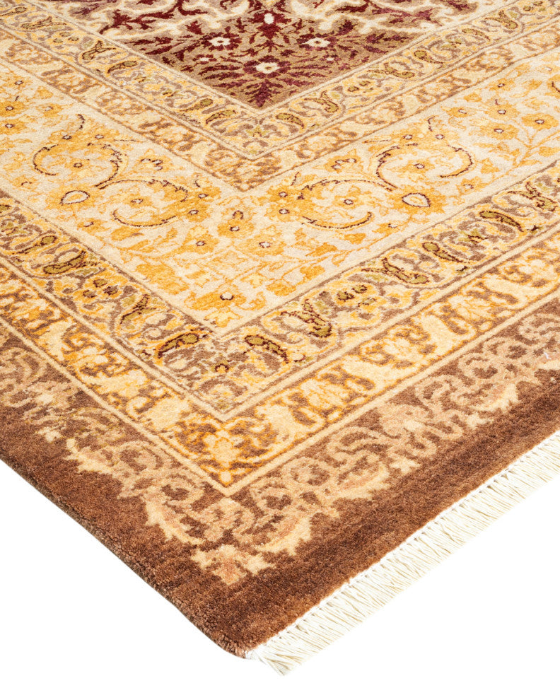 Mogul, One-of-a-Kind Hand-Knotted Area Rug Brown, 9' 4 x 12' 7