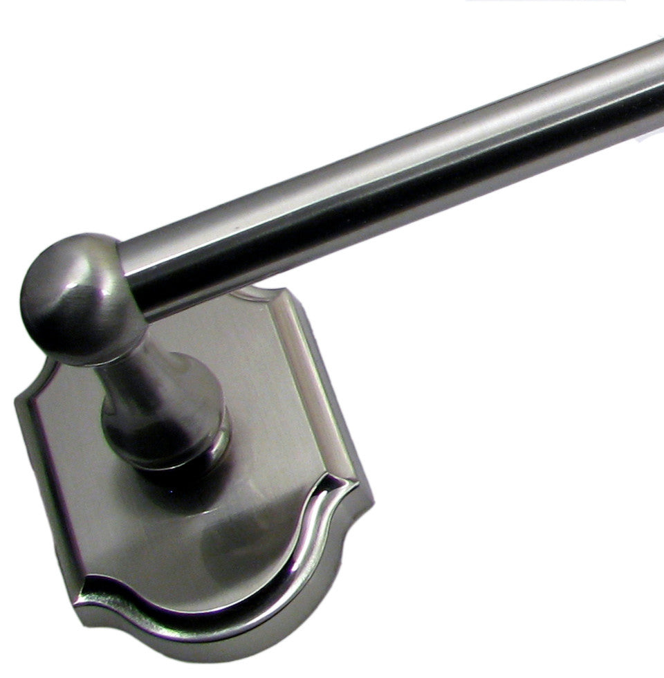 Wenmoor 24" Towel Bar, Satin Nickel