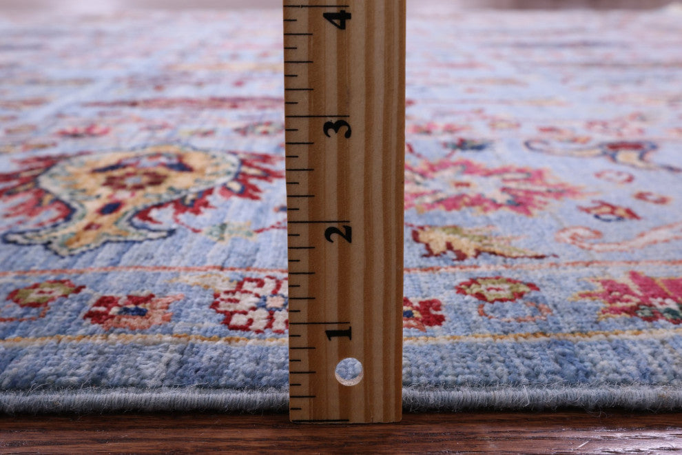 Persian Ziegler Hand-Knotted Wool Rug 6' 10" X 9' 8" - Q12756