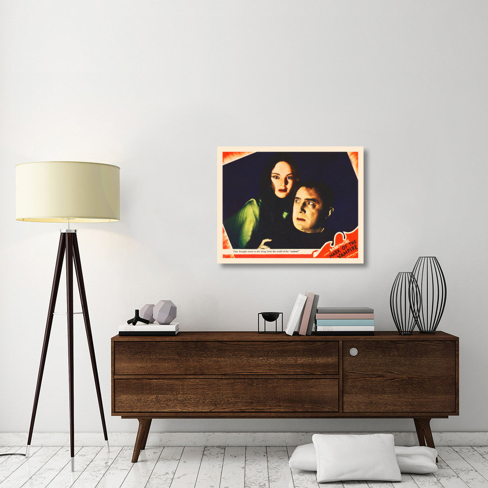 "Mark of The Vampire" Stretched Canvas Giclee by Hollywood Photo Archive, 36x29"