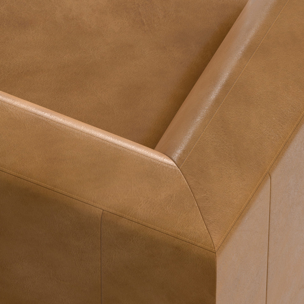 Rex Corner Sectional Modular Sofa in Genuine Leather