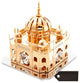 24K Gold Plated Crystal Studded Mosque Ornament