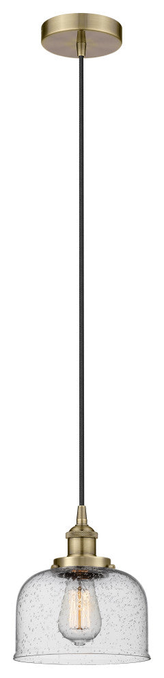 Innovations 616-1PH-AB-G74-LED 1-Light Mini Pendant, Antique Brass