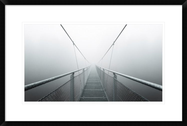 "The Path To Infinity" Framed Digital Print by Max Zimmermann, 30"x20"