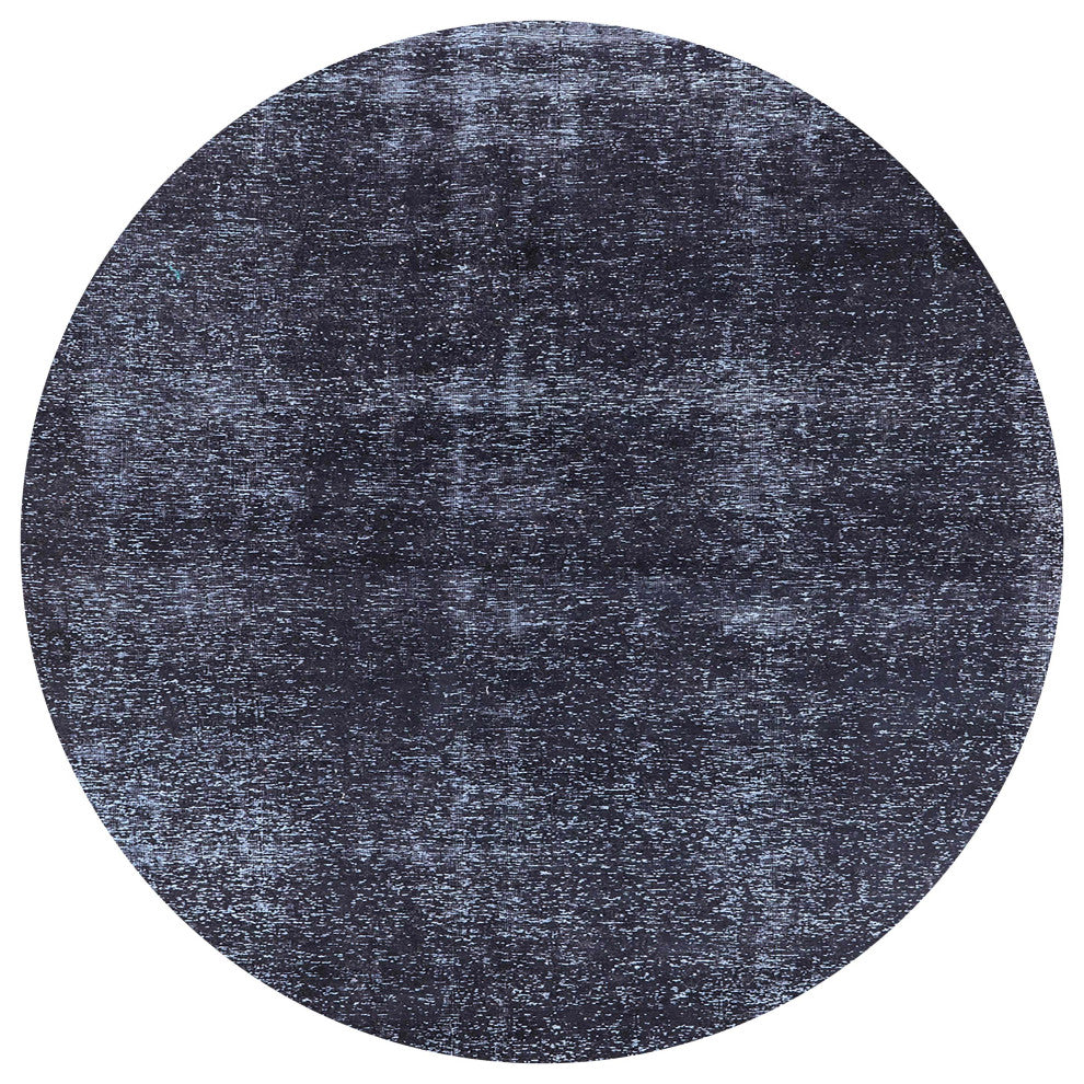 Ahgly Company Indoor Round Mid-Century Modern Area Rugs, 7' Round