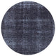 Ahgly Company Indoor Round Mid-Century Modern Area Rugs, 7' Round