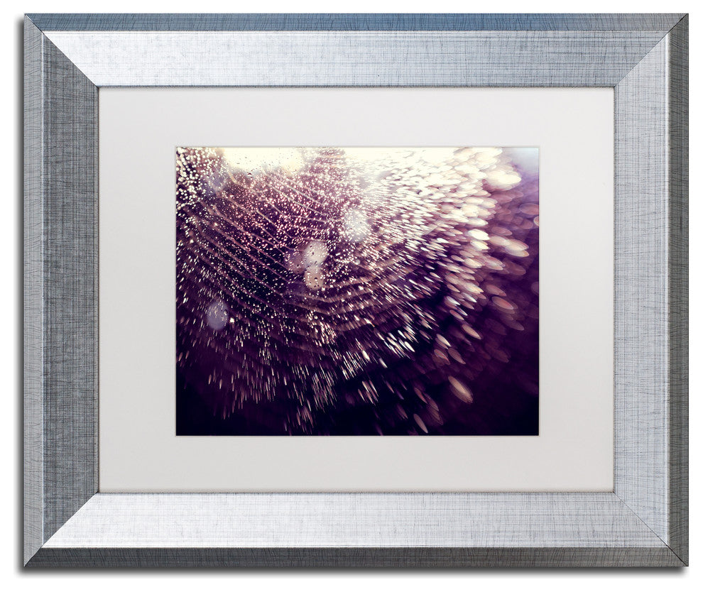 Beata Czyzowska Young 'Wishful Thinking' Art, Silver Frame, 11"x14", White Matte