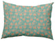 Palm Tree Pattern Decorative Throw Pillow, Spring Green, 14"x20"