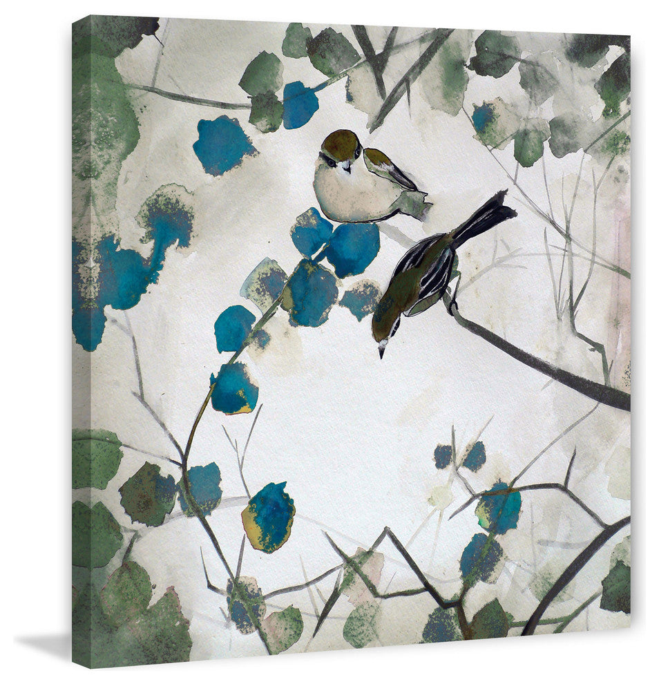 Marmont Hill, "Fall Cool" by Christine Lindstrom Print on Wrapped Canvas, 40x40