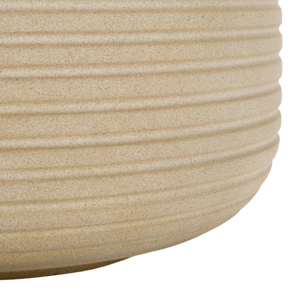 Safavieh Indoor-Outdoor Nardo Planter Pot, Set of 2, Beige