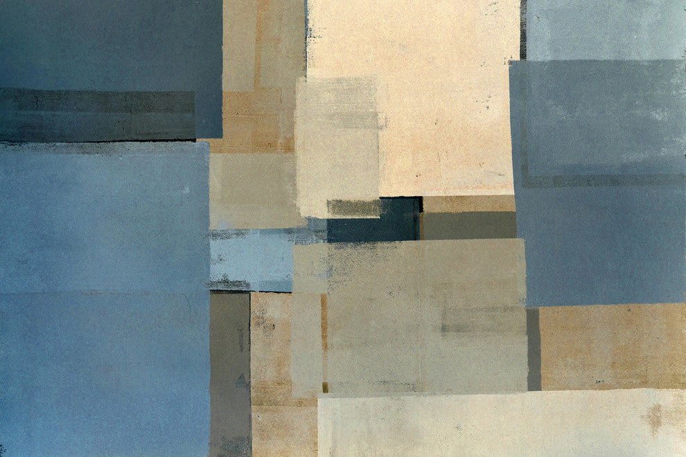 "Block Party" Painting Print on Canvas