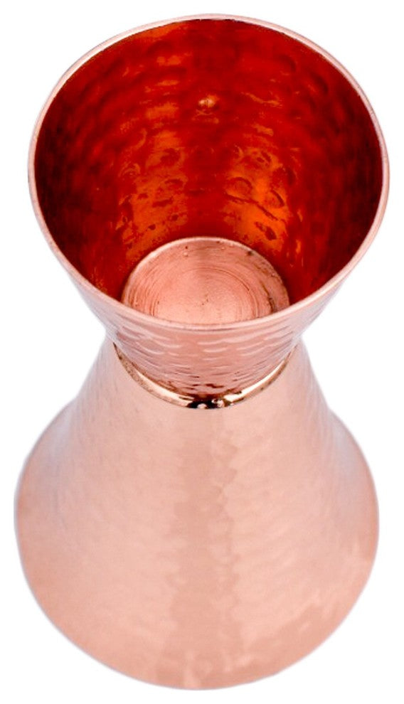 Prince of Scots Premium Hammered Solid Copper Jigger
