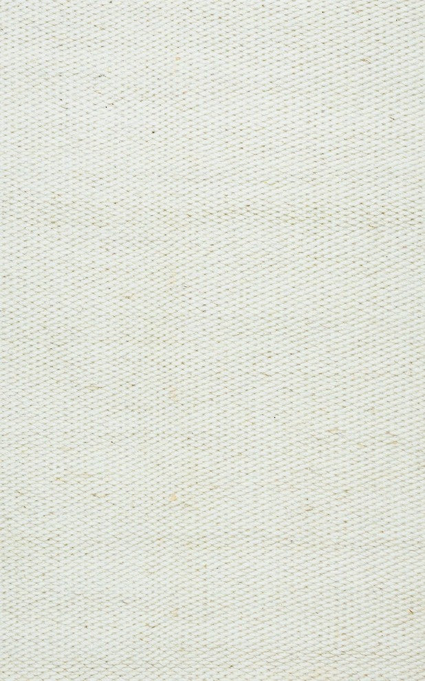 Rizzy Home Twist TW3065 Off White Solid Area Rug, 2'6"x8' Runner